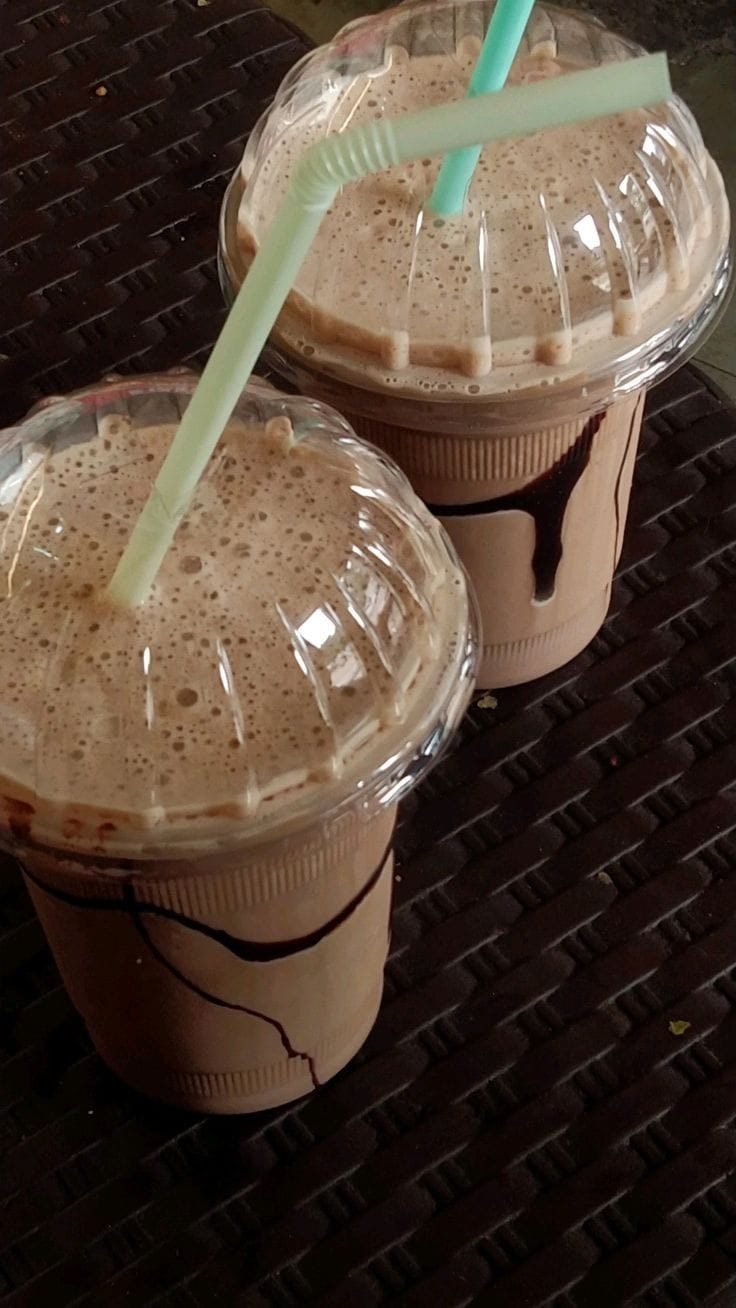 Chocolate thickshakes