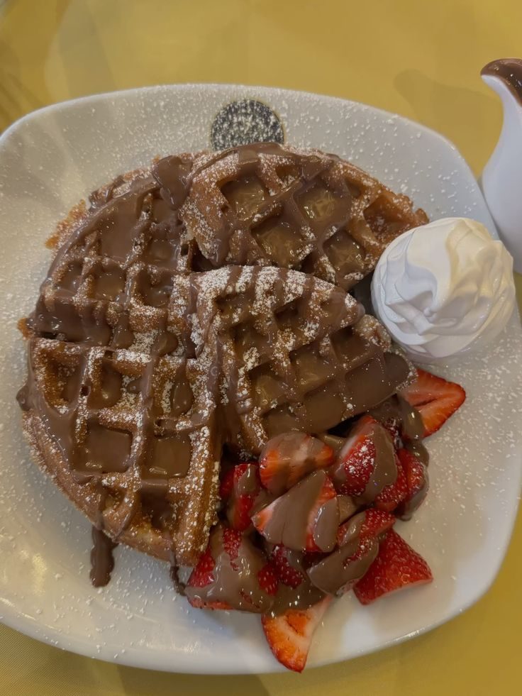 Chocolate Waffle